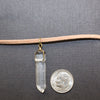 Clear Quartz Choker - Vegan Jewelry