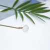 Rainbow Moonstone Necklace - Cloud