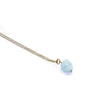 Raw Aquamarine Necklace - Natural Gemstone Jewelry