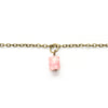 Rhodochrosite Anklet - Coastal Collection