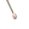 Rhodochrosite Gemstone Necklace - Coastal Collection