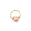 Rhodochrosite Wire Ring - Coastal Collection