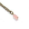 Rose Quartz Anklet - Raw Crystal Jewelry