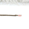 Rose Quartz Anklet - Raw Crystal Jewelry