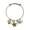 Sea Trinket Bangle Bracelet - Coastal Collection