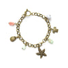 Sea Trinket Charm Bracelet - Coastal Collection