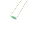 Peruvian Opal Bar Necklace