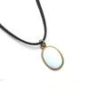 Opalite Gemstone Choker - Vegan Jewelry