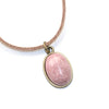 Rhodonite Gemstone Choker - Vegan Jewelry