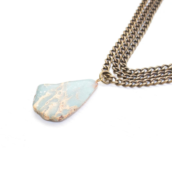 Snakeskin Jasper Choker - Natural Gemstone Jewelry