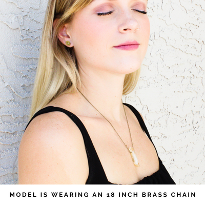 Solar Plexus Chakra Necklace - Citrine Necklace