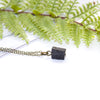 Tiny Black Tourmaline Necklace