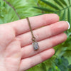 Tiny Botswana Agate Necklace