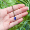 Tiny Lapis Lazuli Necklace