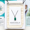 Tiny Malachite Necklace