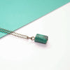 Tiny Malachite Necklace