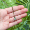 Tiny Pyrite Necklace