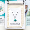 Tiny Turquoise Necklace