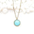 Turquoise Gemstone Necklace - Natural Gemstone Jewelry