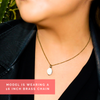 Mini White Druzy Necklace