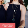 Hamsa Necklace with Angel Aura Quartz