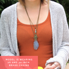 Hamsa and Amazonite Necklace
